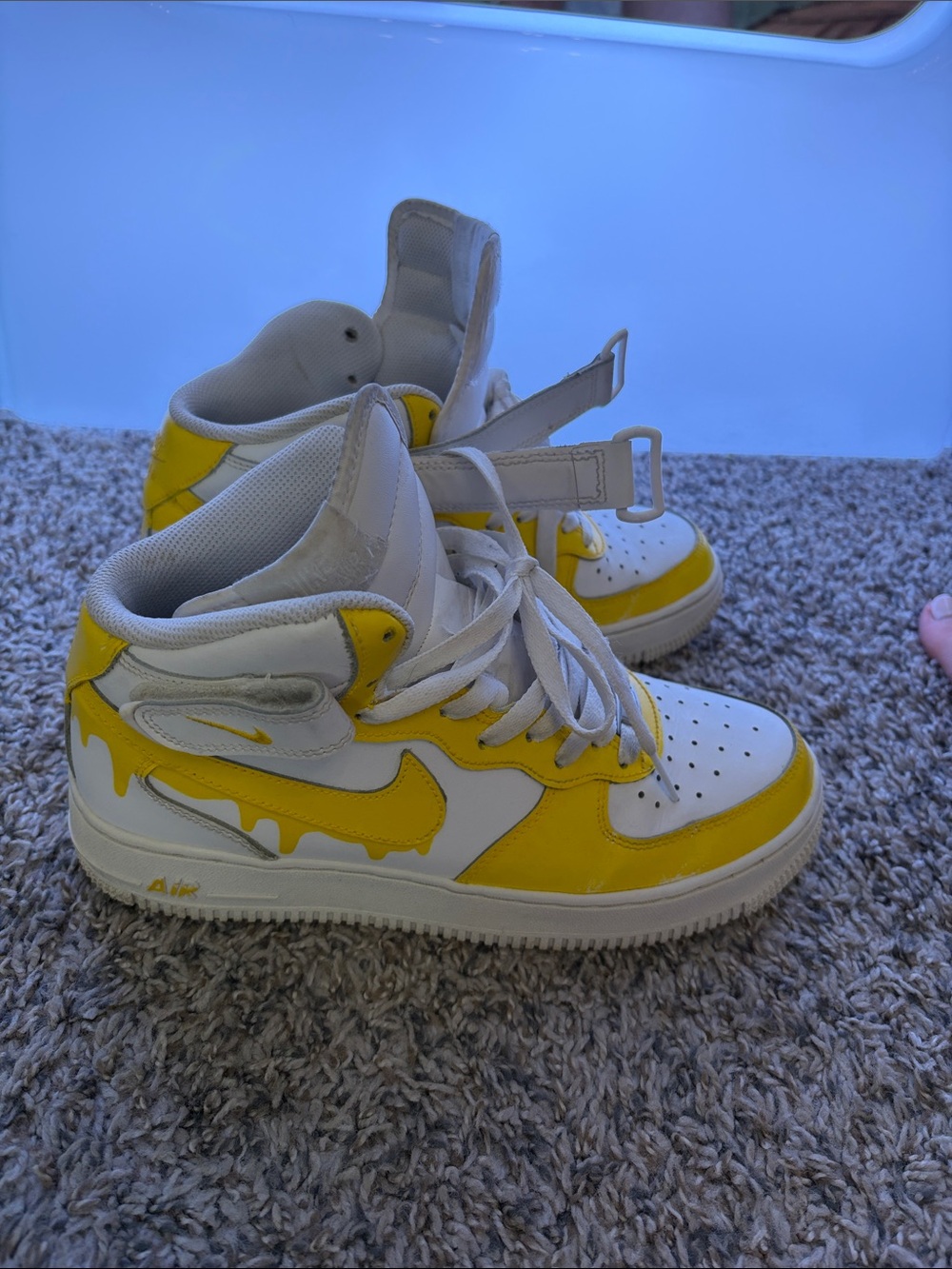 Custom painted Nike Air Force 1